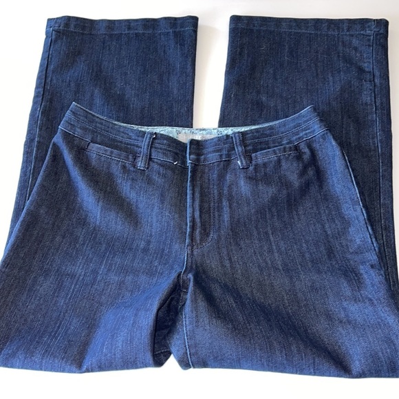 Chico’s Platinum Denim Wide Leg Jeans Chico’s Size 1.5/Medium/Size 10 - Picture 6 of 8